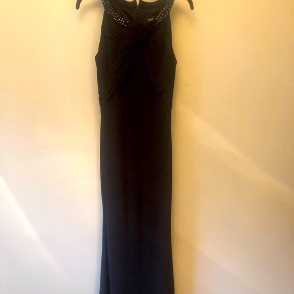 Black Floor length gown Laundry by Shelli Segal - Picture 1 of 6